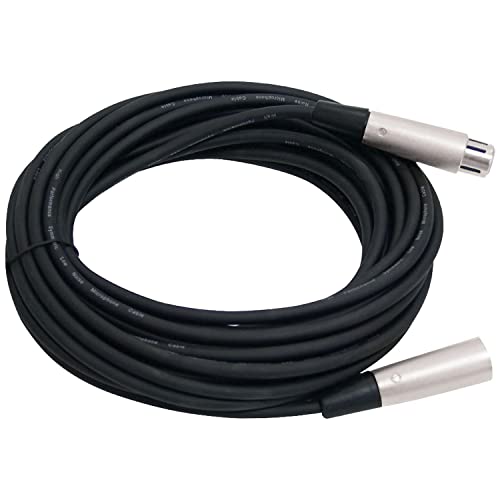 Câble Pyle PPFM-XLR15 noir de 4,5 m idéal pour vos sessions de studio à la maison