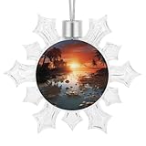 Top 10 Best Target Kailua Reviews & Comparison | Updated 1 Sunrise Lanikai Beach Kailua Oahu Hawaii (4) Snowflakes Ornaments for Christmas Tree Decoration Glittered Snowflakes Hanging Pendants