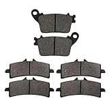  IBNA Für Suzuki GSX R 1000 2012–2016 GSX S 1000 2015–2016 GSXR 600 750 2011–2016 Motorrad Bremsbeläge Motorrad-Bremsbeläge (Größe : Vorderseite und Rückseite)