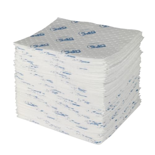 SXT Oil Absorbent Sheet, 400mm x 500mm, White, Pack of 100