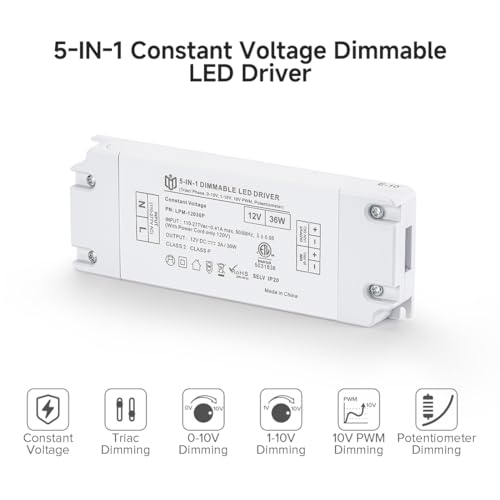 Tira LED FCOB 528LED/m Luz Cálida 14W/m 5m DC12V Dimmable miniatura 5