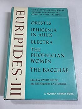 Euripides 3. The Complete Greek Tragedies Volume 7