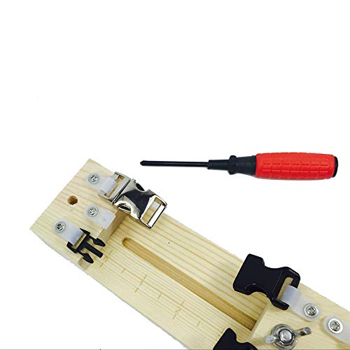 Ferramenta de tricô, Andoer Ferramenta de tricô para pulseira Ferramenta de tricô DIY Madeira Jig fa