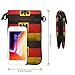 German Flag With The German Crossbody Purse Cell Phone Bags For Women Leather Cellphone Wallet Purse