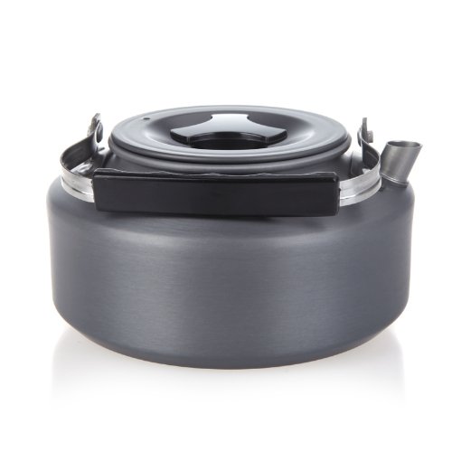 Docooler 1.1L Ultralight Camping Water Kettle Outdoor Coffee Pot For Hiking and Picnic