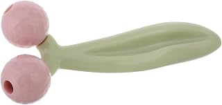MUSISALY Rodillo De Masaje Facial Para Ojos Herramienta Portátil Para El Cuidado De La Piel En Forma De V Color Verde