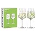 Produktbild RITZENHOFF 6211001 Aperitif-Glas 2er-Set 500 ml - Serie Sommertau - floraler Stil, mehrfarbig - Made in Germany