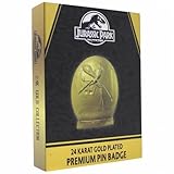 197749 FANATTIK Jurassic Park - Placa colectora de alfileres o 24K
