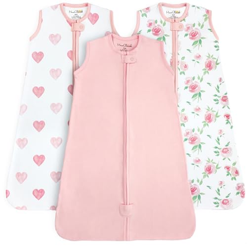 Image of Mama Cheetah Wearable Blanket, Organic Cotton Baby Sleep Bag, Swaddle Transition Sack with 2-Way Zipper