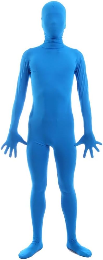 Seeksmile Unisex Adult Full Body Zentai Suit Stretch Spandex Bodysuit Unitard Halloween Cosplay Costume Jumpsuit