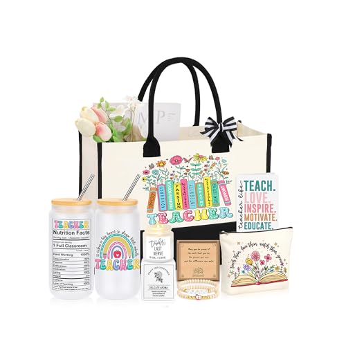 JSENGIFT Teacher Gifts for Women, Christmas Thank You Appreciation End of Year Retirement Gifts for...