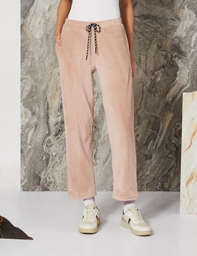 Image of Amazon Brand - Symbol Womens Velour Hodded Sweatshirt and Bottom Co-ord Set (Available in Plus Sizes)