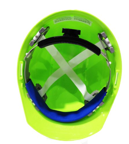 Erb Hard Hat,Type 1, Class C,Hi-Vis Green (19450), Medium #TOP1