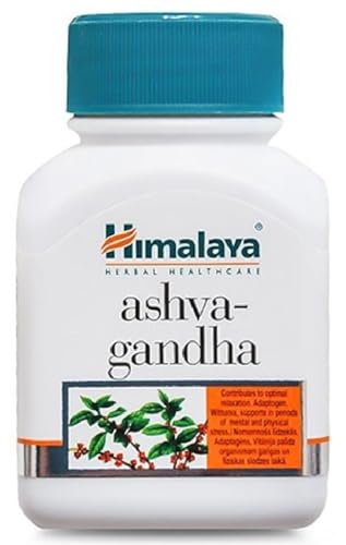 Himalaya - ASHVAGANDHA PURE HERBS | Apoyo natural para el control del estrés y la energía - 60 cápsulas