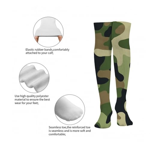 Fashion Dress Decor Socks Soft Compression Socks Knee High Stockings2