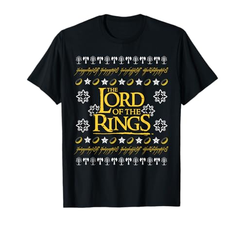 The Lord of the Rings Ugly Christmas Logo T-Shirt