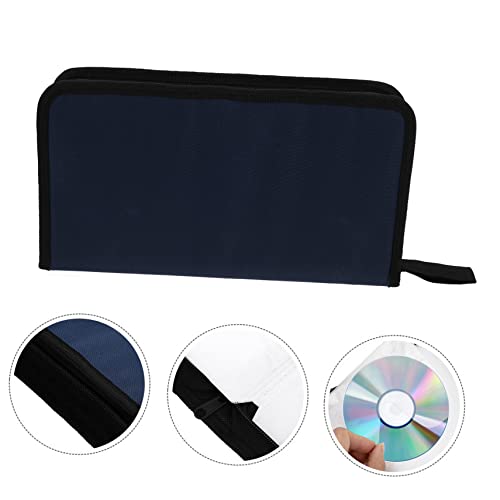 FRCOLOR 1Pc Pano Oxford Saco De CD Sacos De Armazenamento Para Viagem De Couro Bolsas De Couro Supor