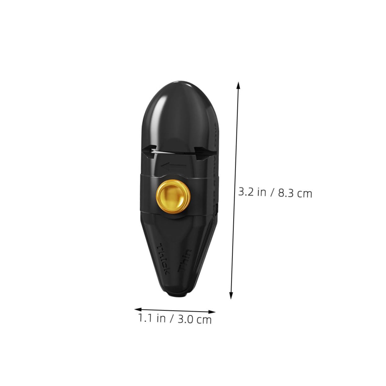 Cabilock Wiper Wizard Car Windscreen Soft Tool Blade Windshield Washing Automobile Wow Purpose Repair Cleaning Restorer Car Accessory Car Wiper Accessories Black