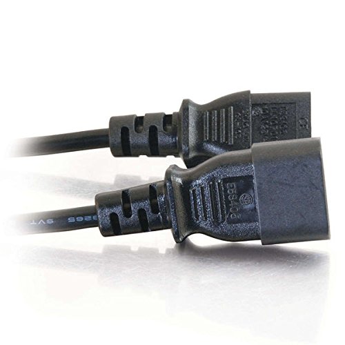 C2G Power Cord, Long Extension Cord, Power Extension Cord, 16 AWG, Black, 8 Feet (2.43 Meters), Cables to Go 29934 by C2G - Used condition - Image 4