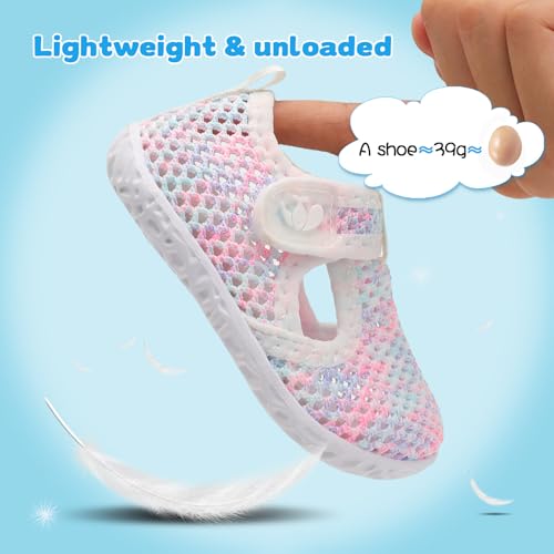 Image of FEETCITY Boys Girls Water Shoes Kids Aqua Socks Quick Dry Barefoot for Beach Swimming Pool