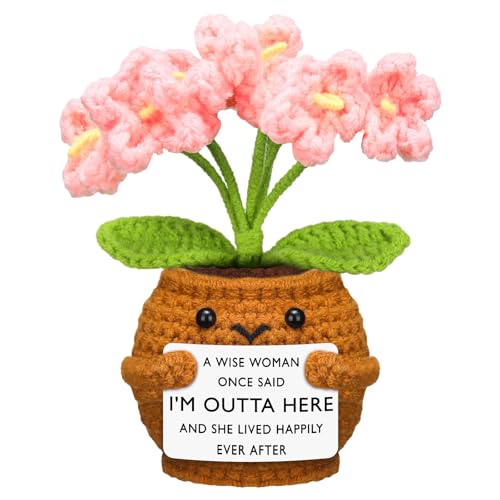 Wavwavw Coworker Leaving Gifts for Women Men, Positive Flowe
