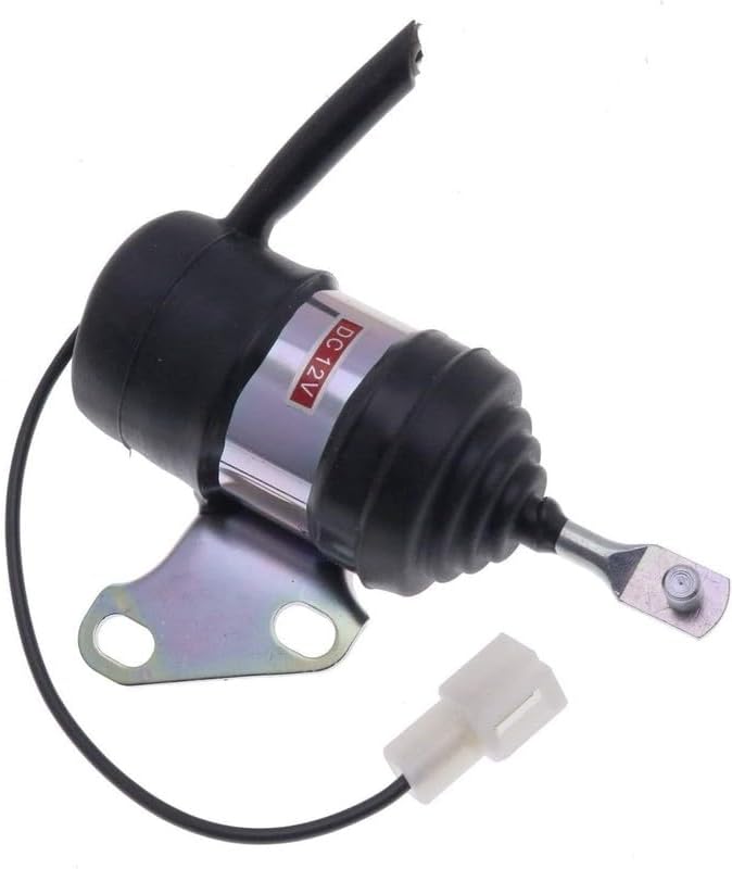 #US Spare Parts Stop Solenoid 2810930 for Kubota D722-EB D662-EB for Ransomes T-Plex 185 G-Plex IID (foxwpart#1225.21131)
