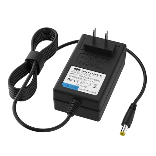 ANTOBLE DJ Controller Power Supply for Pioneer Pro DDJ-SX3 DDJ-SX2 DJJ-SX1 Charger, 5V 3A DJ Controller Power Cord Compatible with Pioneer DDJ-SX Series Mixer Adapter Replacement Wall Charger Part