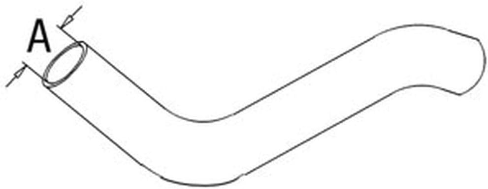 380380R1 New Upper Radiator Hose Fits Case-IH Tractor Models 806 856 2" ID