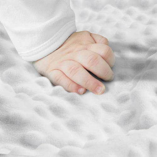 Yoofoss Baby Blanket Super Soft Minky Swaddle Cuddle Blanket With Double Layer Plush Dot Backing Printed Receiveing Blanket For Boys Girls Nursery Stroller Crib Newborn Blanket 30X40In (Bear) #TOP4