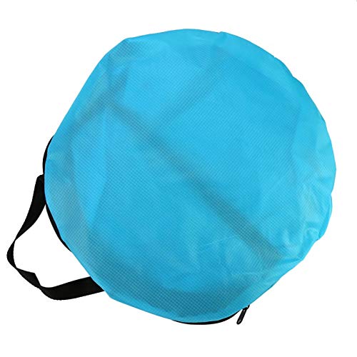 Kayak Plegable de 108 cm Vela de sotavento con Ventana Transparente y Bolsa de Almacenamiento(Azul)