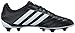 adidas Performance Men's Goletto V FG Soccer Shoe, Black/White/Black, 9.5 M US