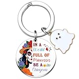 Sugar Skull Gifts for Women Skull Keychain Mexican Dia De Los Muertos Mexican Gifts for Women Day of The Dead Gift for Female Spooky Gift for Girls Birthday Halloween Christmas Presents for Her