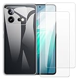 Shantime Coque avec 2 pièces Protection Compatible avec Vivo iQOO Neo 8 Pro 5G, Étui Antichoc + Verre Trempé pour Sécurité Totale(Transparent) Shantime Coque avec 2 pièces Protection Compatible avec Vivo iQOO Neo 8 Pro 5G, Étui Antichoc + Verre Trempé pour Sécurité Totale(Transparent)