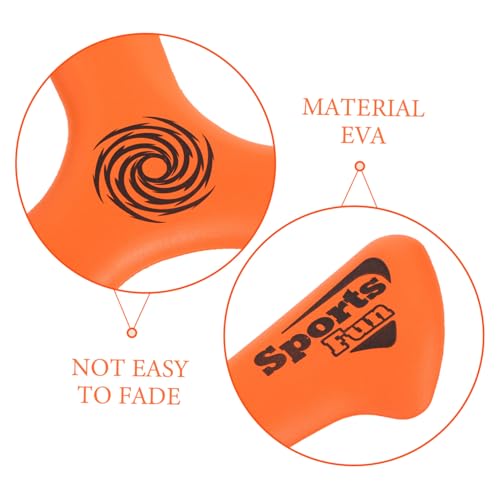 Disco volador boomerang EVA para exteriores color naranja para adolescentes miniatura 4