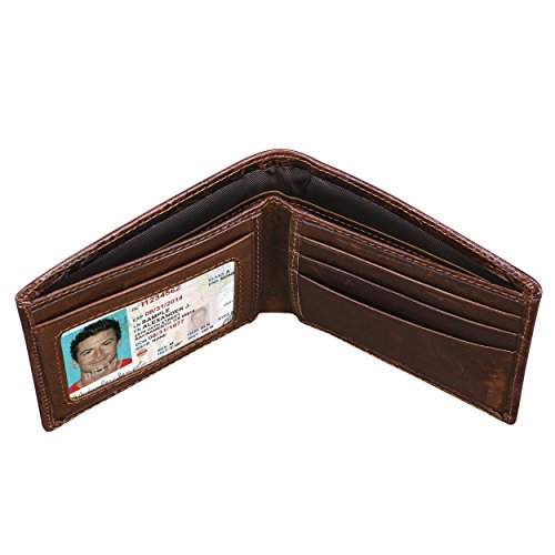 Itslife VAS12575 Mens Bifold Wallet With 3D Dragon Pattern,Leather Wallets thumb #7