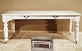 vintage dining table and chairs Top panel: Antique White or Brown