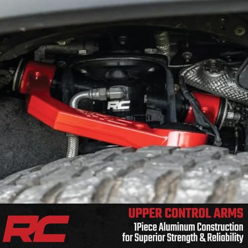 Rough Country Forged Upper Control Arms for 2009-2020 Ford F-150 4WD - 51036RED by Rough Country - Image 5