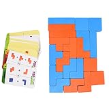 Fupei Blocks Toys, Interessantes Russisches Holzbaustein-Puzzlespiel für Kinder über 3 Jahre