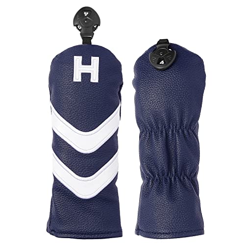 Bilbear ゴルフヘッドカバー4個セット 青