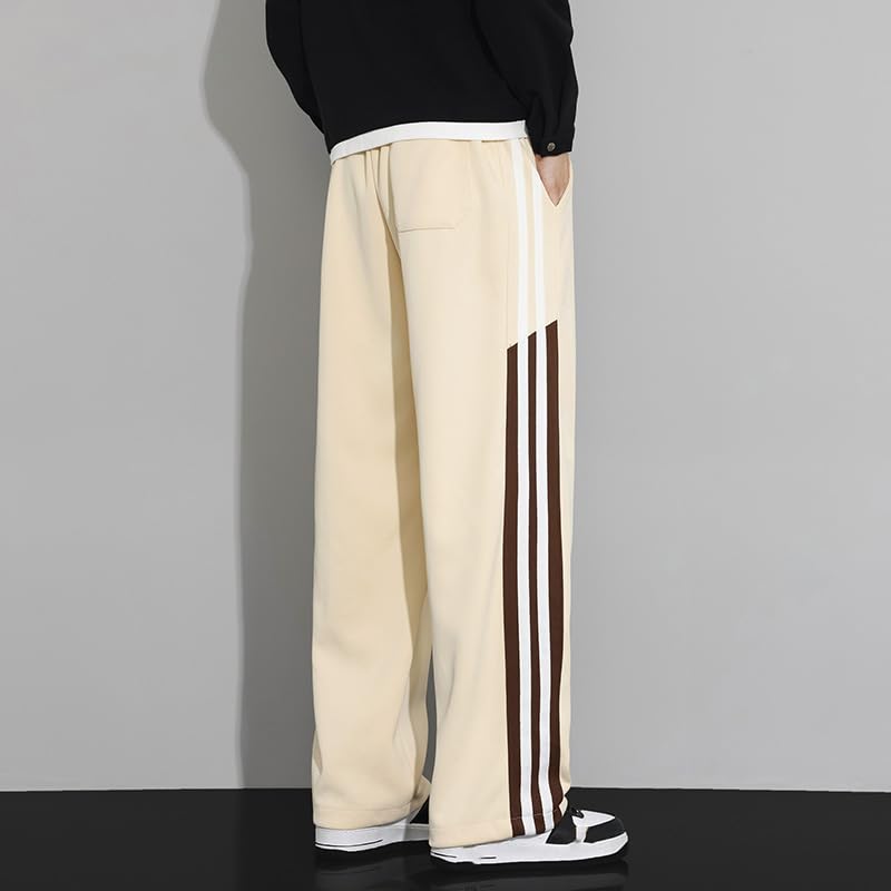 Casual Pants Men's Winter Fleece-Lined Corduroy Sport Joggers Trousers4