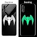Produktbild MNBVC Batman Handyhülle für Huawei Venom Glowing Glass Handyhülle für Huawei P40Lite Deadpool 1