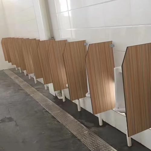 Modern Wall Mounted Urinal Partition Screen for Men's Restrooms Privacy Divider for Public Bathrooms Durable Urinal Protection Shield Stylish Bathroom Accessories