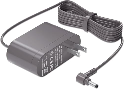 Image of 30.45V Charger for Dyson V10 V11 V12 V15 SV12 SV14 SV16 SV20 SV22 Absolute Animal Motorhead Cordless Vacuum Power Supply?6Ft UL Listed?
