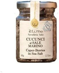 Capers in Sea Salt - from Italy
