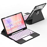 etui clavier tablette samsung galaxy tab 4 [ Pavé tactile haute précision ] Le clavier est équipé d'un pavé tactile sensible et fiable qui vous permet d'utiliser toute la surface pour travailler et effectuer des gestes multi-touch