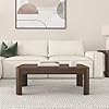 Amazon.com: Plank+Beam Small Modern Rounded Coffee Table, 40 Inch ...