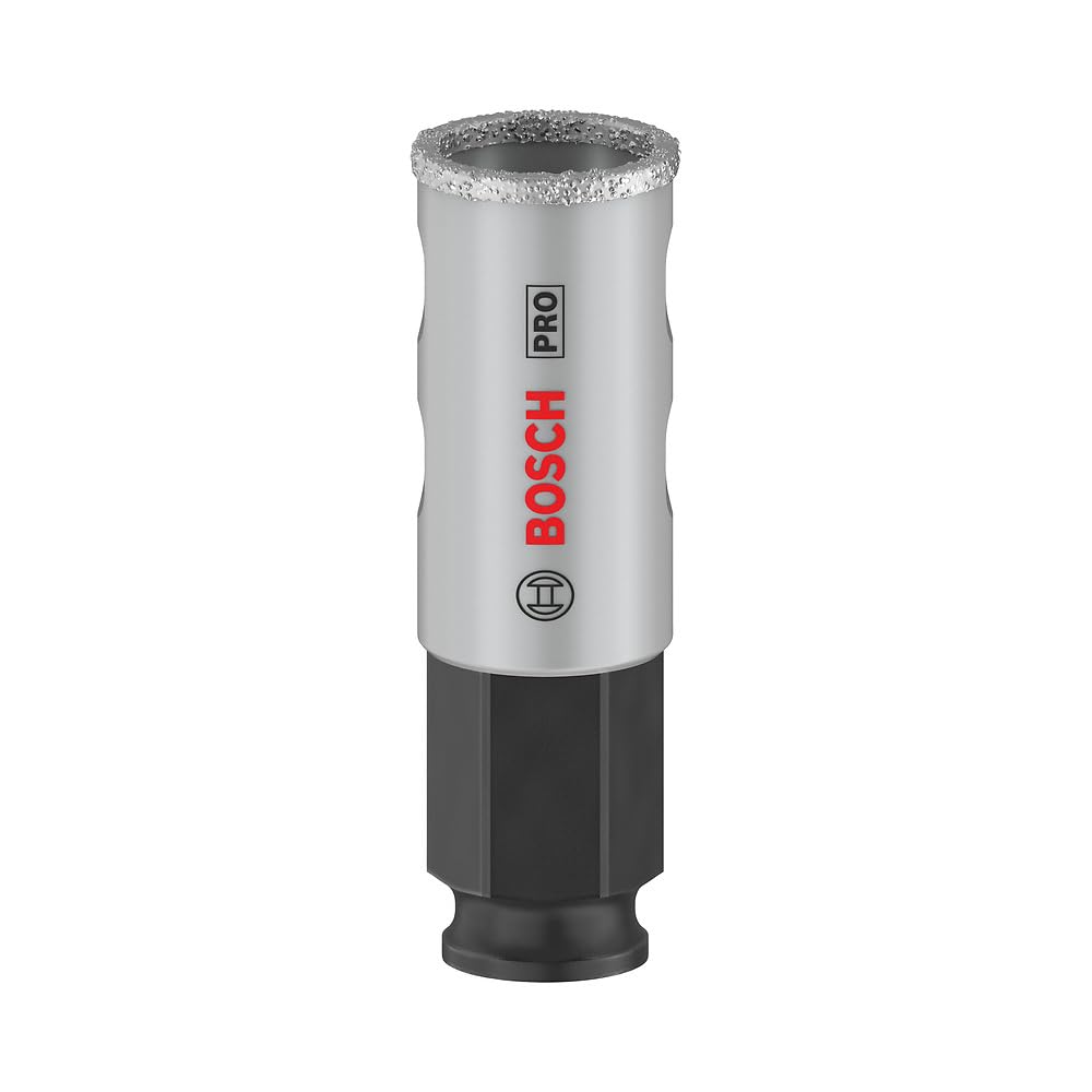 Bosch Bosch 1x PRO Tile Power Change Plus Hole Saw (for Hard Tiles, Soft Tiles, Ø 22 mm, Professional Accessory Rotary Drill/Drivers)
