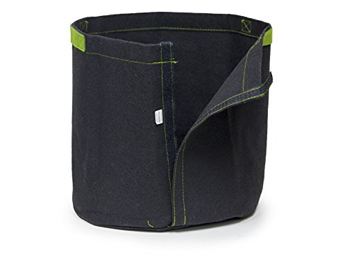 247Garden Transplanter Fabric Pots 10-Packs Planter Aeration Grow Bags for Flowers, Vegetables, Potato, Tomato & Fruit Trees (1/4-Gallon)