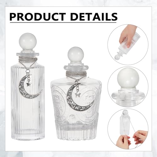 Jarre d'eau au clair de lune NICENEEDED en verre pour rituels