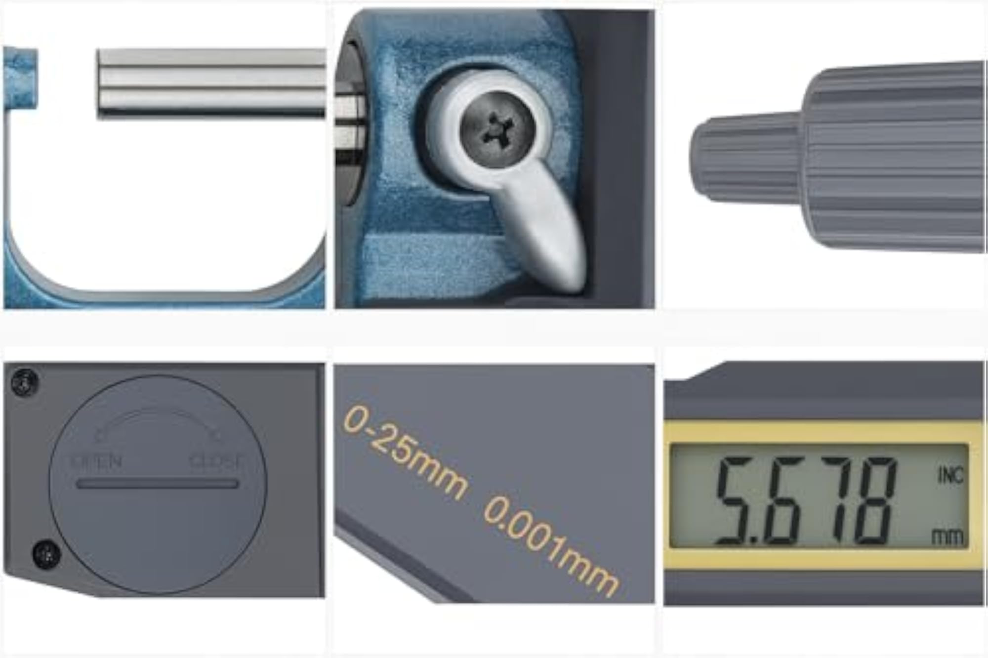 Digital Outside Micrometer Electronic Gauge